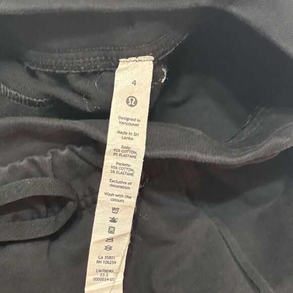 Lululemon Inner Glow Short 3" *Terry Black - Picture 7 of 8